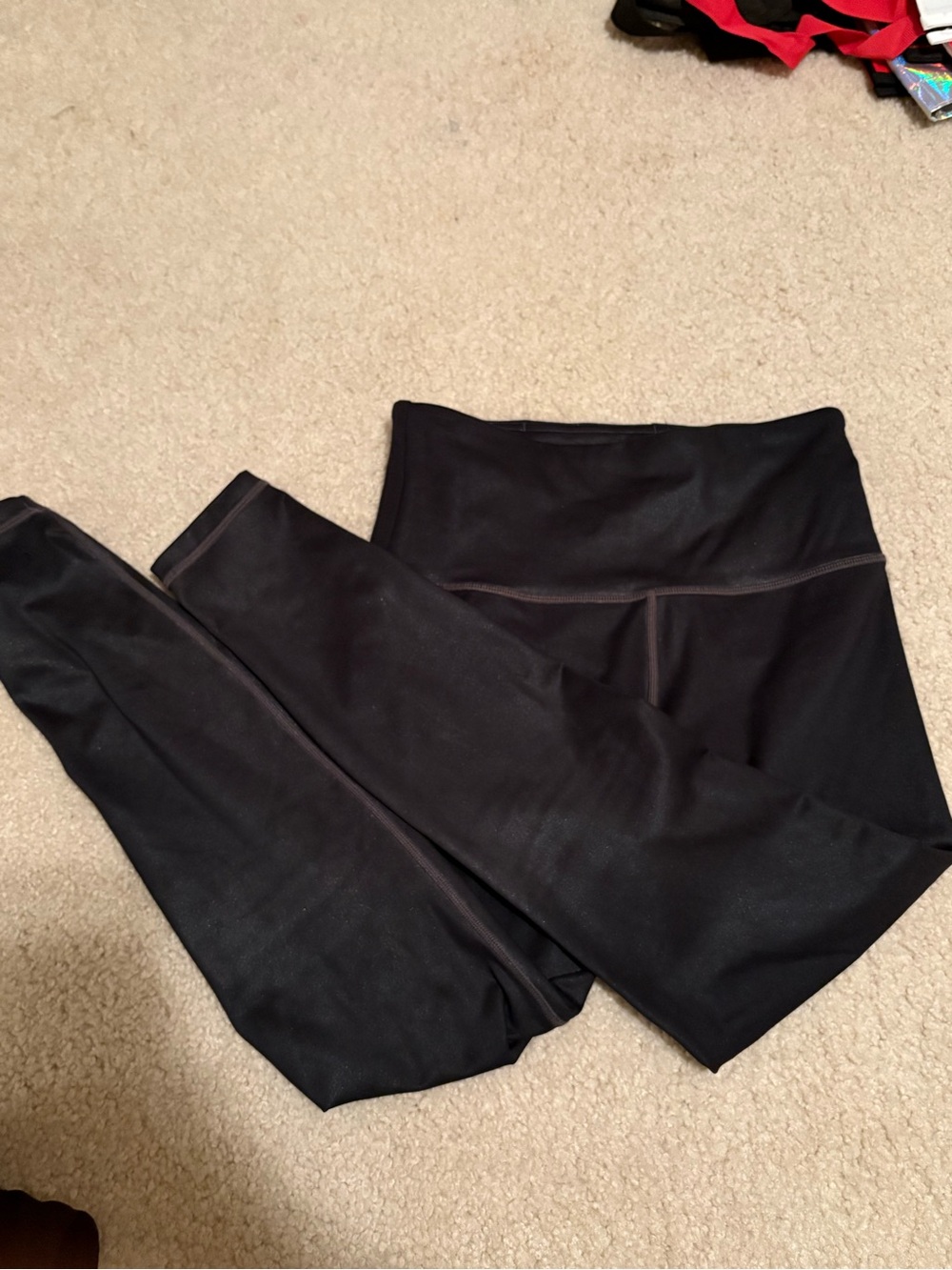 Athleta Black High-Waist Leggings
